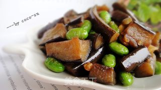毛豆烧茄子的做法