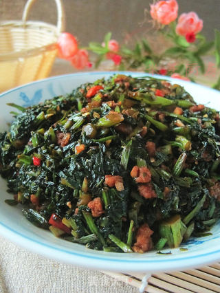 南昌特色肉末咸菜的做法
