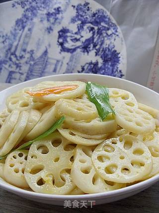 糖醋藕片的做法
