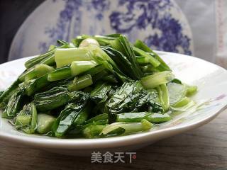 蒜香油麦菜的做法