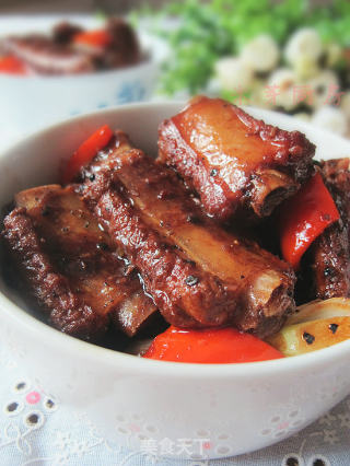 黑胡椒排骨的做法