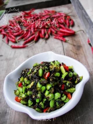 雪菜青豆的做法