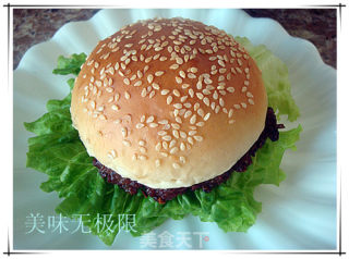 自制美味汉堡——照烧猪肉汉堡的做法
