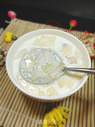 芋头苹果西米露的做法