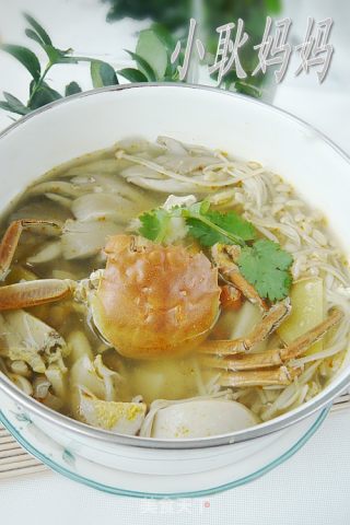 原汁原味——菌菇蟹汤的做法