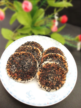竽头芝麻饼的做法