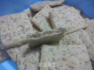 全麦苏打饼干的做法