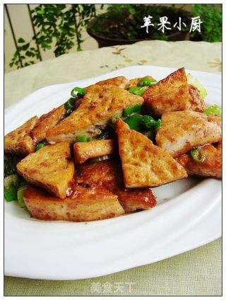蟹籽酱烧豆腐的做法