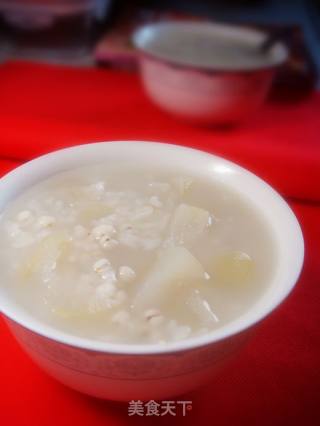 秋季健康饮食--冬瓜薏米粥的做法
