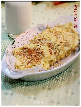 豆芽摊饼的做法