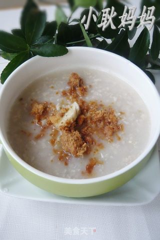 香蕉肉松燕麦粥的做法