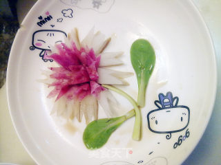赏心悦目~丽花萝卜O(∩_∩)O~的做法