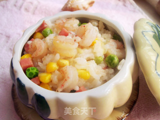 清香荷叶饭的做法