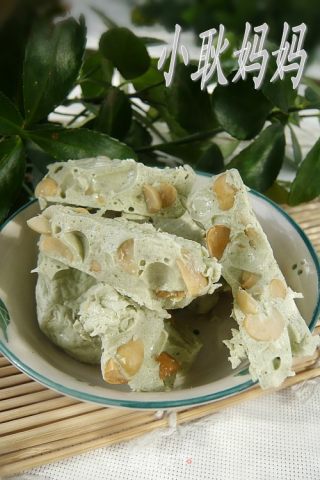 绿茶牛扎糖的做法