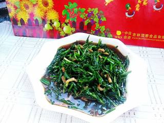 蚝油海米炒韭菜的做法