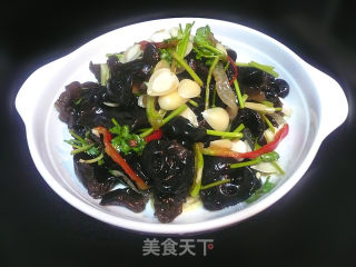 凉拌木耳的做法