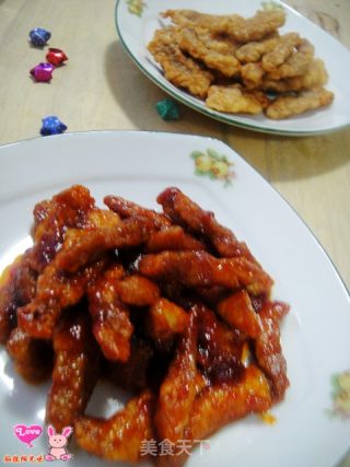 大口吃肉－－酸甜里脊的做法