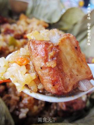 粽香排骨粘米饭