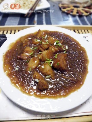五花肉烧粉丝的做法