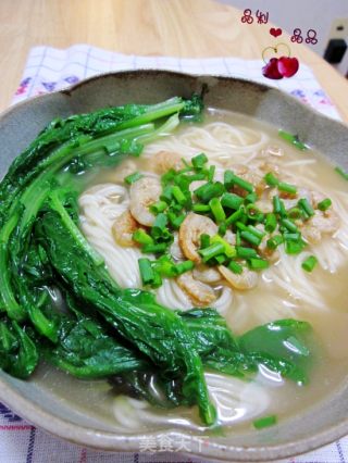 老上海的味道——葱开煨面的做法
