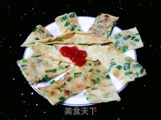 香煎糯米鸡蛋饼的做法