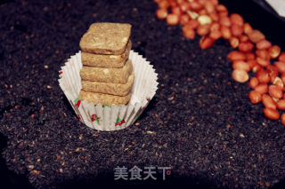 红糖紫米核桃花生小饼干