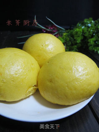 奶香南瓜馒头的做法