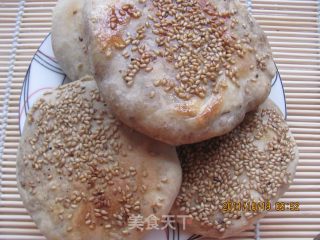 麻酱饼的做法