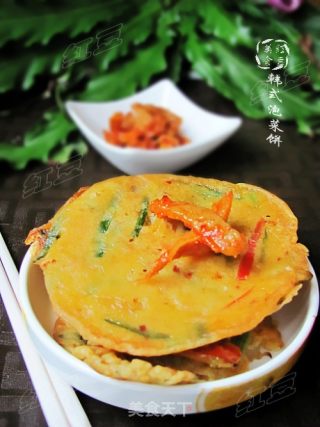馋嘴小吃---韩式泡菜饼