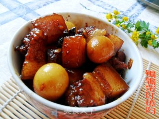 鹌鹑蛋红烧肉的做法