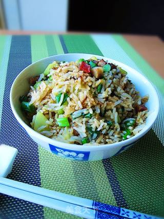 叉烧青瓜炒饭