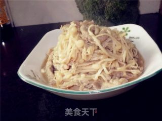 羊肉金针菇的做法