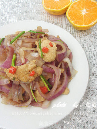 【家常菜】洋葱鸡肉片