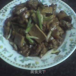 油焖卤味鸡的做法