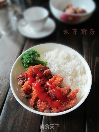 家庭简易版茄汁鸡排的做法