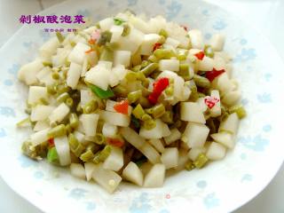 剁椒酸泡菜的做法