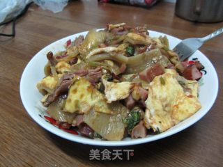 哈尔滨小吃-烤冷面的做法