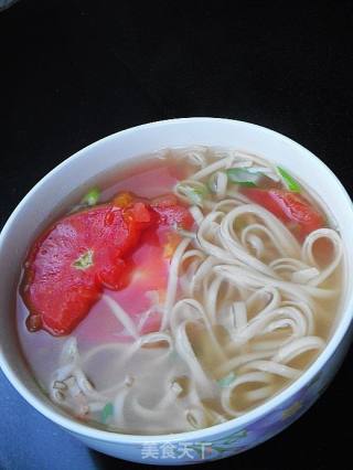 牛肉味热汤面的做法