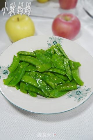 清炒荷兰豆的做法