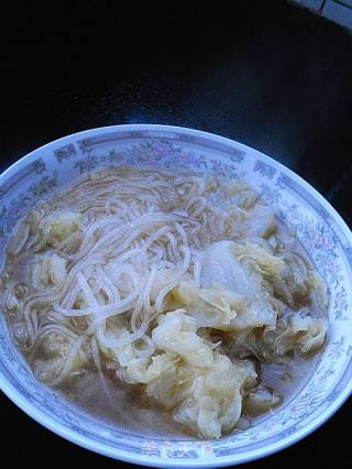 白菜炖粉条的做法