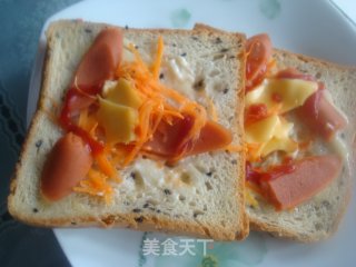 早餐烤吐司