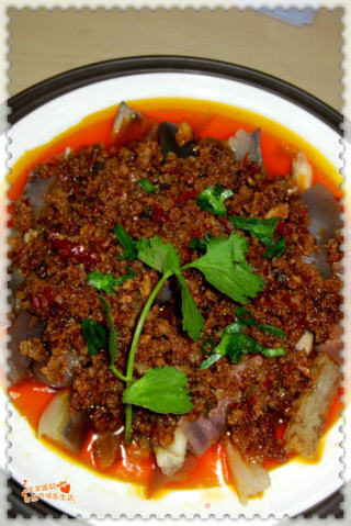 肉末蒸茄子的做法