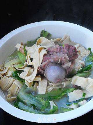 家常炖菜---大白菜炖干豆腐的做法