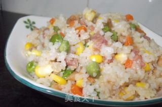 五彩饭的做法
