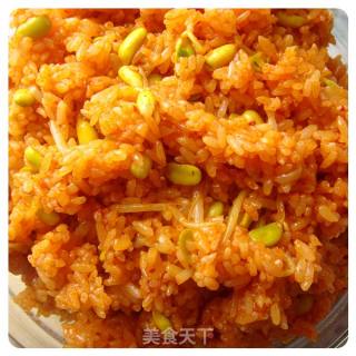 韩国拌饭-黄豆芽拌饭的做法