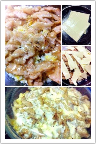 肉片芝士焗饭