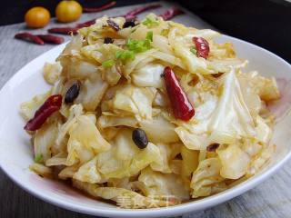 豆豉辣包菜的做法