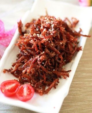龙须牛肉的做法