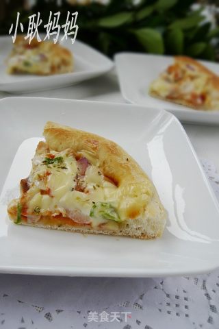 青椒鸡腿批萨的做法
