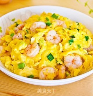 滑蛋虾仁的做法